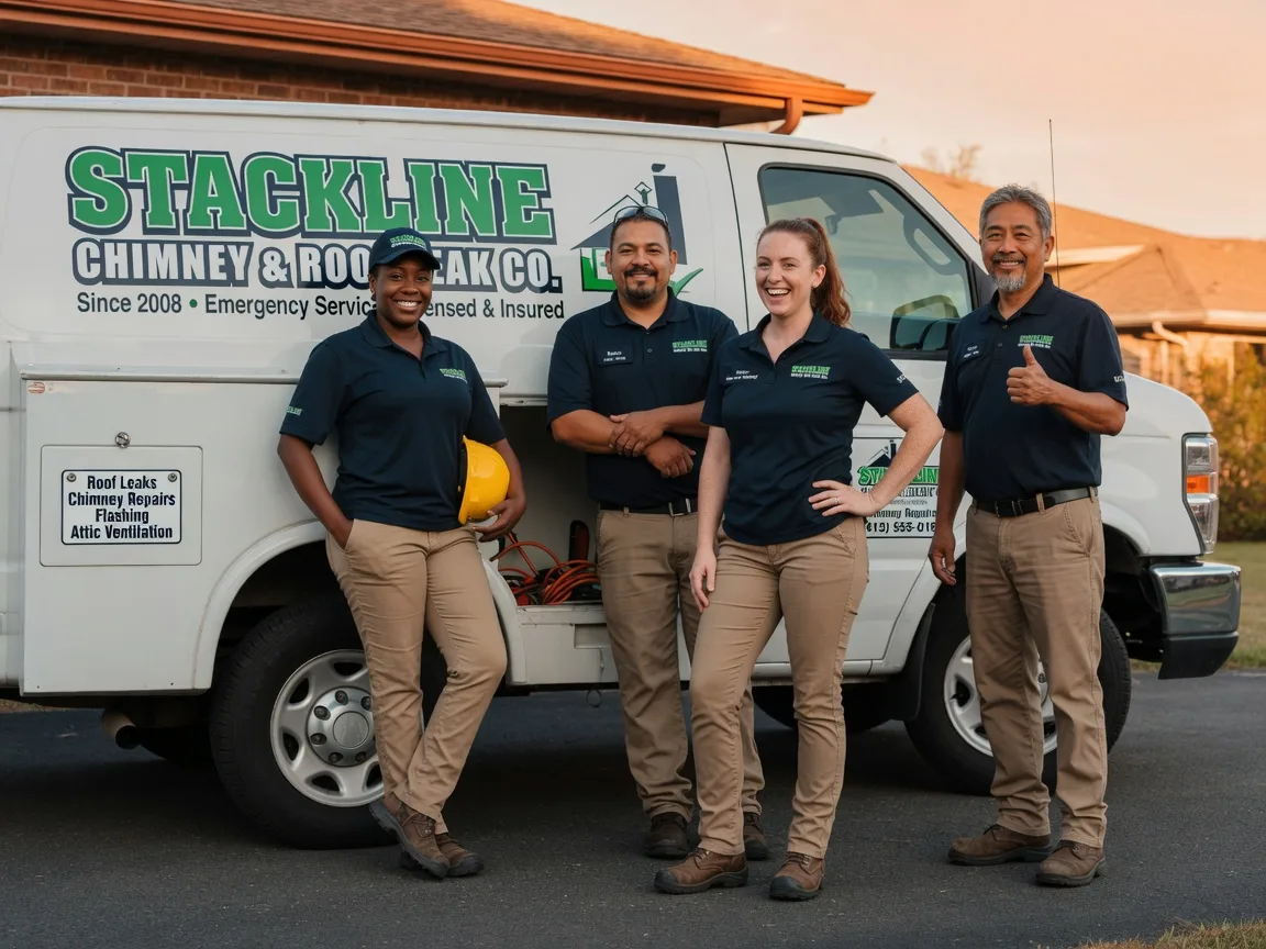 Chimney flashing repair company in Decherd, TN